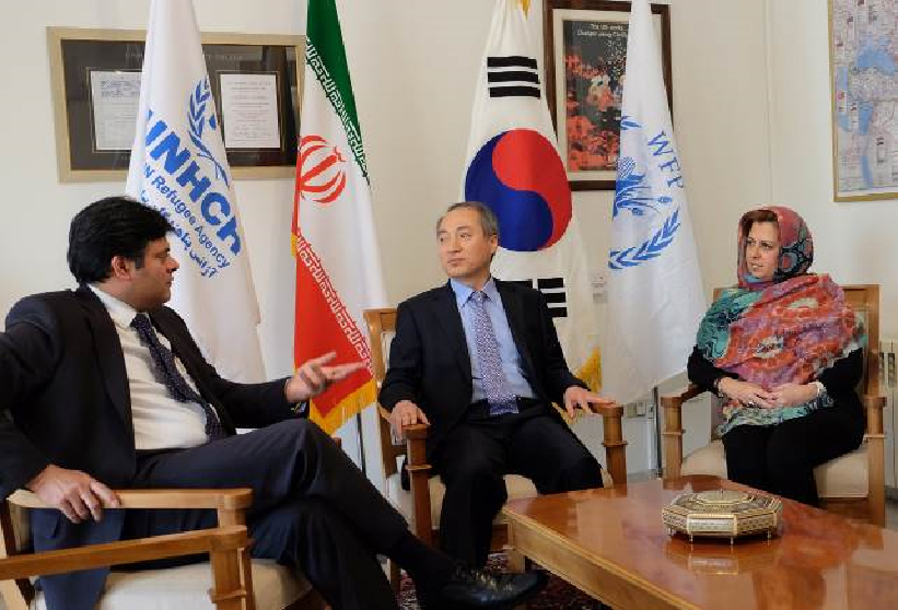 UNHCR And WFP Welcome Generous Contribution From The Republic of Korea for Afghan Refugees In Iran