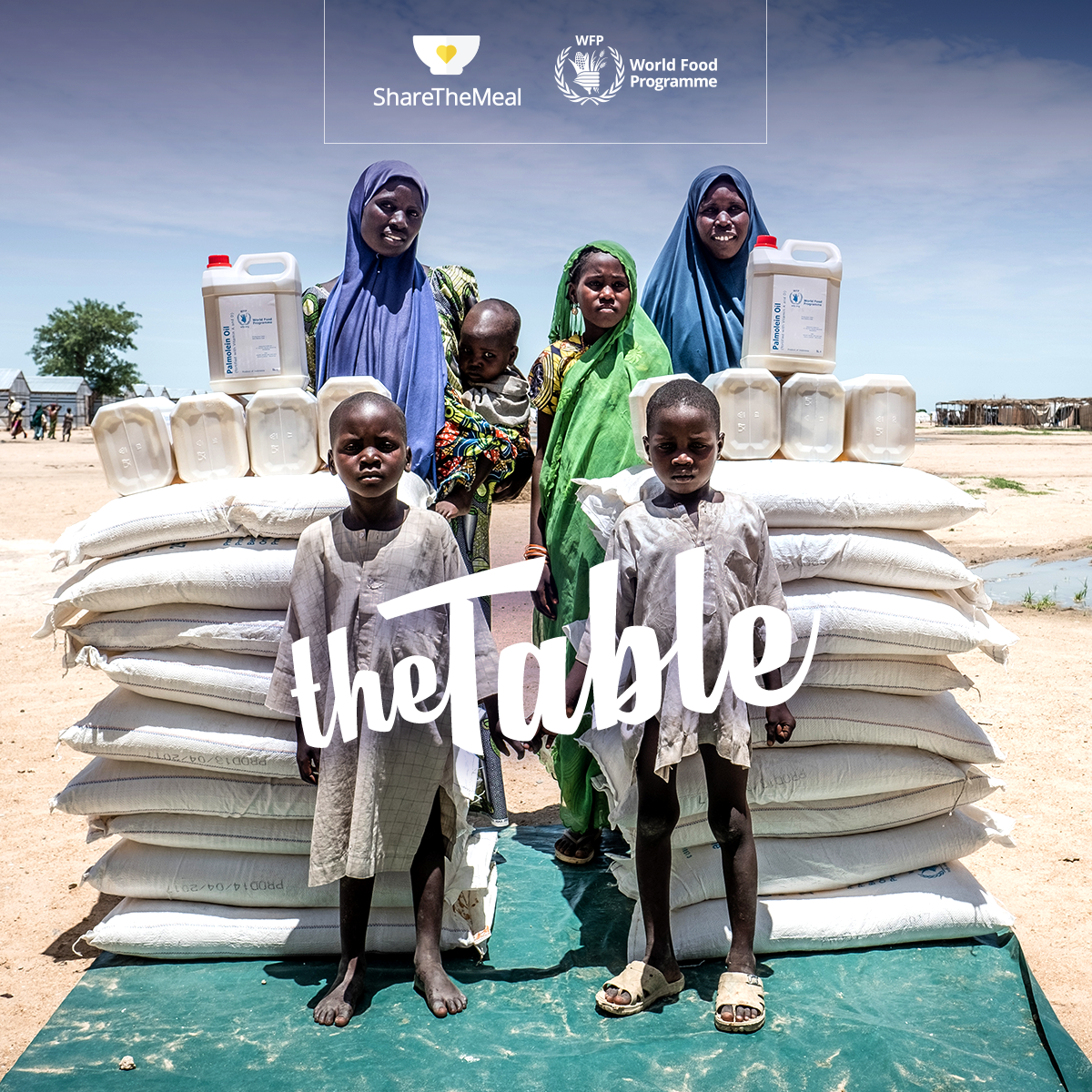 Invite a family to your table:  WFP’s ShareTheMeal app links monthly givers to the families they support
