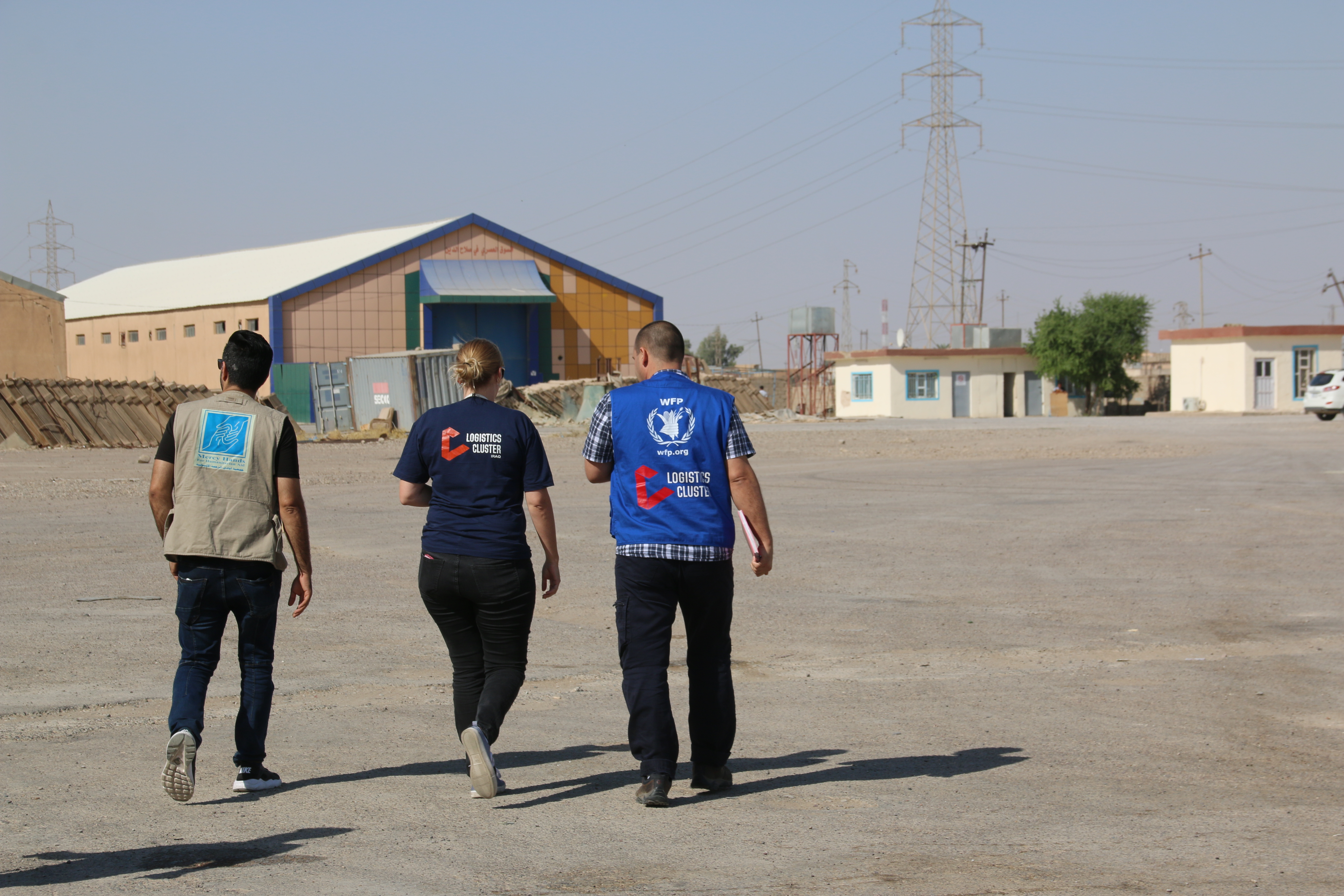Iraq Humanitarian Fund Keeps WFP Logistics Services Moving