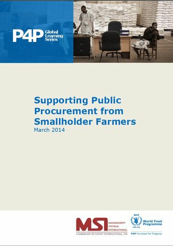 Supporting Public Procurement from Smallholder Farmers