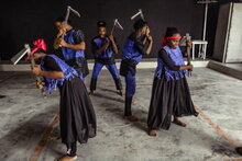 Photo: WFP/Jean-Fidele Ebenezer, ‘Bintu the Musical’ charts the struggles of families affected by violence and hunger. 